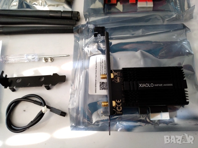 PCIe WiFi карта за компютър WiFi 6E с Bluetooth 5.2, снимка 6 - Други - 54734993