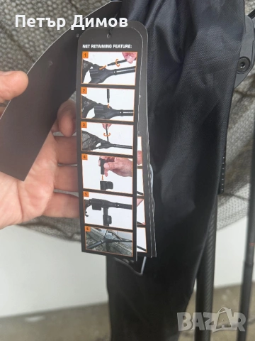 Fox Levr Lock landing net 42, 2 части, снимка 5 - Екипировка - 54057611