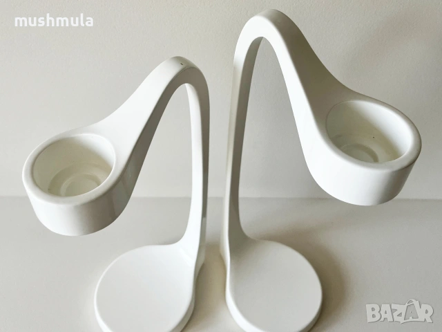 Сет 2 бр. метални свещници IKEA JÄTTEVIKTIG, снимка 2 - Други - 55081846
