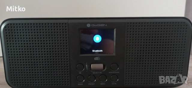 Радио GoGEN DAB 800 BTC, Bluetooth, цветен LCD, снимка 2 - Радиокасетофони, транзистори - 54731935