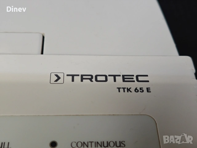 влагоабсорбатор влагоуловител  TROTEC TTK 65E, снимка 5 - Влагоабсорбатори и влагоуловители - 54378416