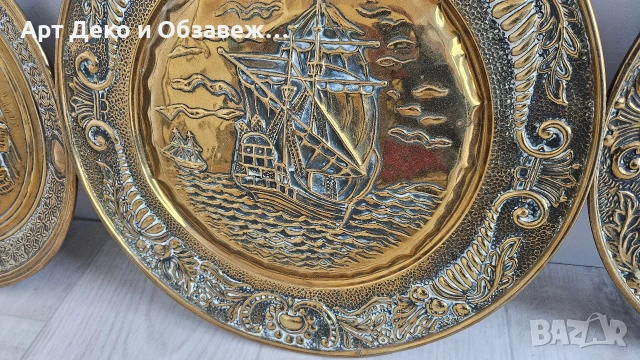 Бронзови пана за стена, снимка 7 - Декорация за дома - 54095207