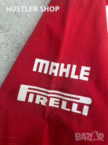 Мъжка тениска с яка PUMA FERRARI. Размер L, снимка 3 - Тениски - 54150702