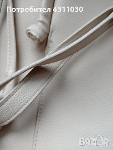 Дамска бежова чанта торба Mango, снимка 9 - Чанти - 53797934