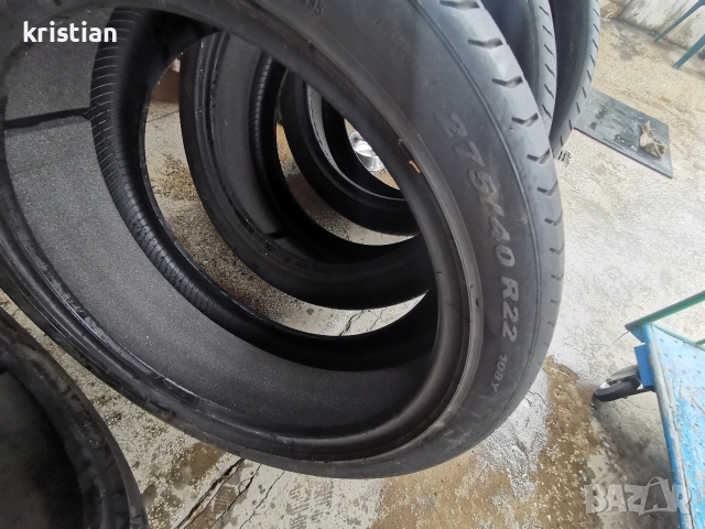 275 40 22 pirelli 4бр , снимка 4 - Гуми и джанти - 53970558