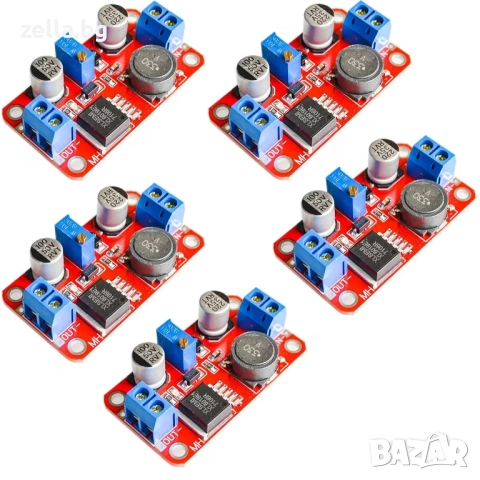 DC-DC Boost конвертор XL6019 5A, 3V-35V към 5V-40V, регулируем за Arduino LED и соларни панели 10391, снимка 11 - Друга електроника - 54691951