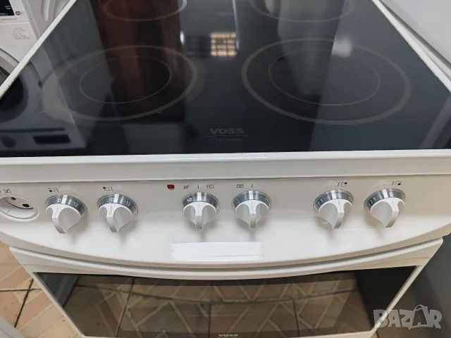 Свободно стояща печка с керамичен плот Voss Electrolux с две години гаранция! , снимка 3 - Печки, фурни - 55685379
