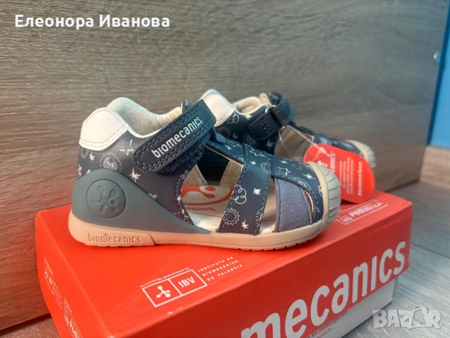 Бебешки сандалки на Biomechanics, снимка 3 - Детски сандали и чехли - 54345962