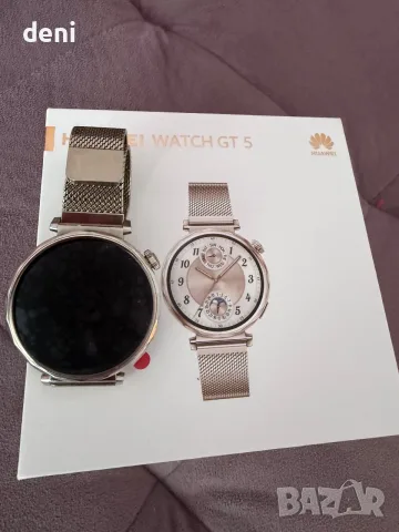 HUAWEI gt 5 златист, снимка 3 - Смарт часовници - 55391068