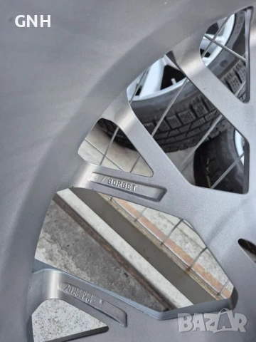 Джанти Borbet 21 цола , 5х112 , 8.5j , et45 , 255/35/21 Mercedes Audi, снимка 8 - Гуми и джанти - 54484006