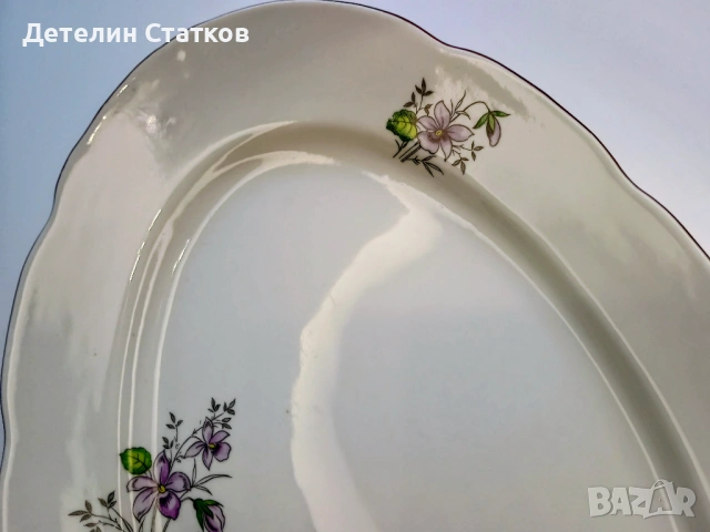 Порцеланово плато на Изида, снимка 6 - Чинии - 54426934