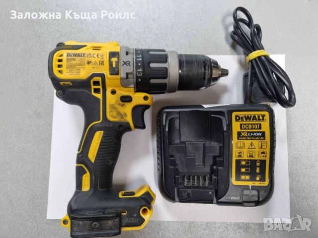 Ударен акумулаторен винтоверт DeWalt DCD796 с зарядно DCB107