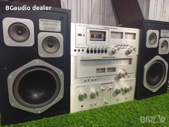 Marantz Vintage  1050 + 2050 + 5010 + HD 440 , снимка 2 - Аудиосистеми - 55609026