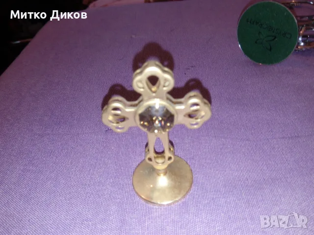Cryst Craft фигурки нови Любов и кръст с камъни Сваровски, снимка 6 - Други - 55568789