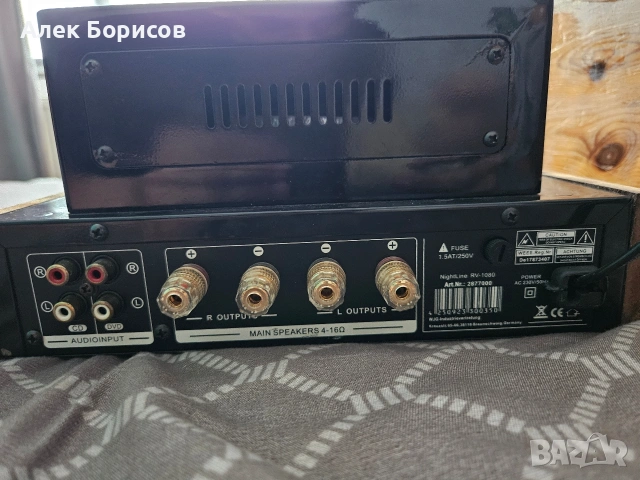 Лампов усилвател с Bluetooth, снимка 6 - Ресийвъри, усилватели, смесителни пултове - 55102561
