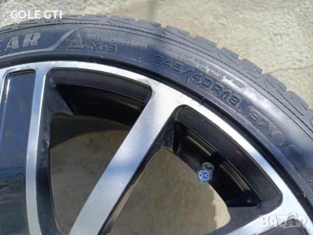 Джанти с гуми 18-ки 5х100 Alutec Germany, снимка 6 - Гуми и джанти - 54334257