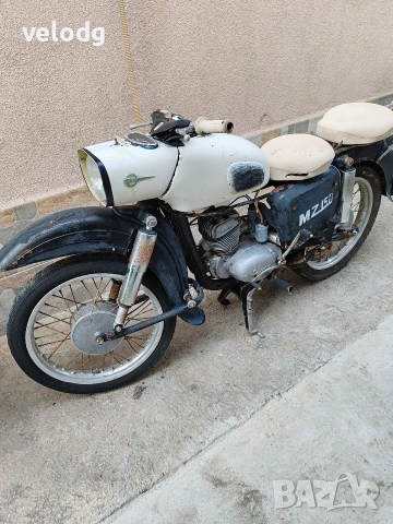 Ретро мотор MZ 150 трофи 