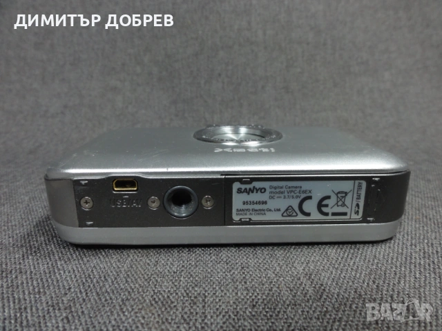 ЦИФРОВ ФОТОАПАРАТ SANYO XACTI VPC-E6EX 6MP CCD DIGITAL CAMERA Y2K RETRO DIGICAM, снимка 7 - Фотоапарати - 54712408