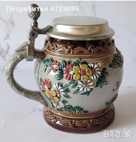 Винтидж халба за бира, снимка 4 - Чаши - 55062639