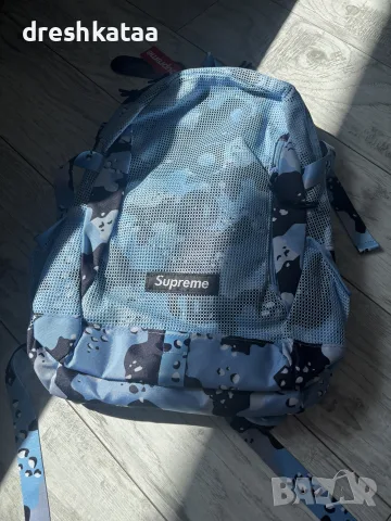Нова Раница Supreme Mesh Cordura Backpack (пращам същия ден), снимка 5 - Раници - 55344048