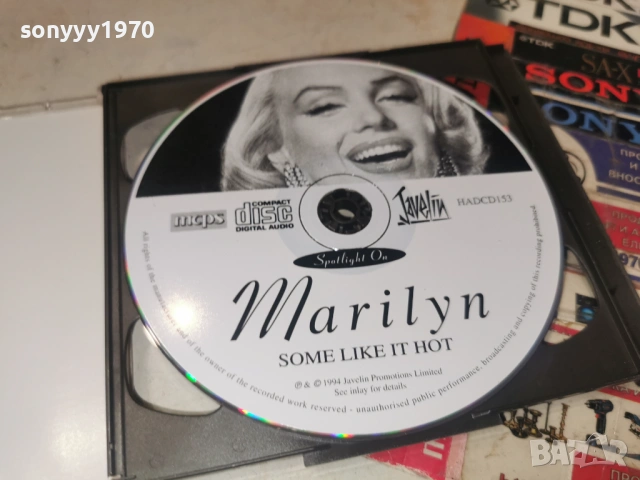 MARILYN MONROE 2CD ВНОС GERMANY 1006260903H2E6R, снимка 6 - CD дискове - 54843051