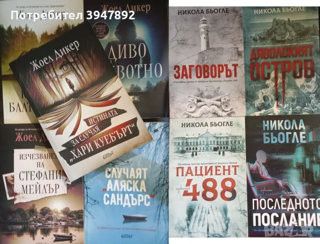 Книги Жоел Дикер Никола Бьогле