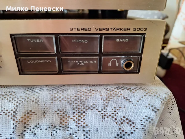 VISONIC 5003 STEREO AMPLIFIER.5002 STEREO TUNER.5004 STEREO CASSETTE DECK. , снимка 5 - Аудиосистеми - 55655228