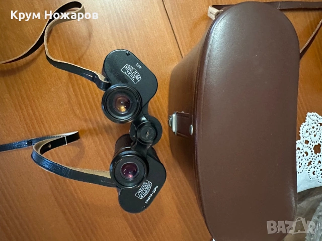 Бинокъл, Jenoptem, Carl Zeiss Jena, DDR, 10x59W, в калъф, снимка 12 - Други ценни предмети - 54220783