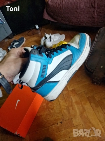 Сникърси Puma Rebound V6 Mid Jr us5 eu37 23см чисто нови 