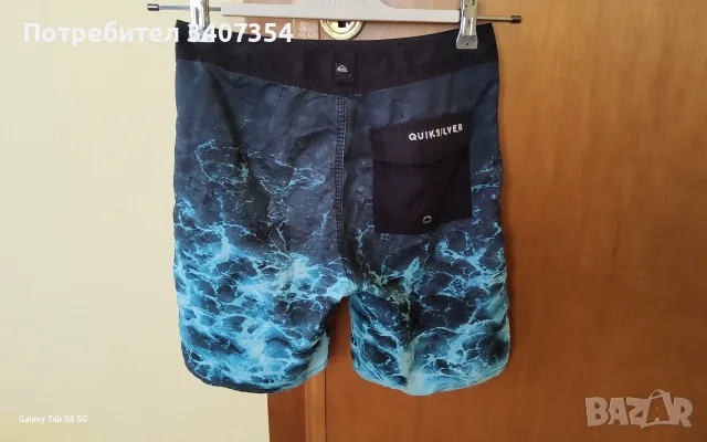 бързосъхнещ бански QUIKSILVER, снимка 2 - Бански - 55471096