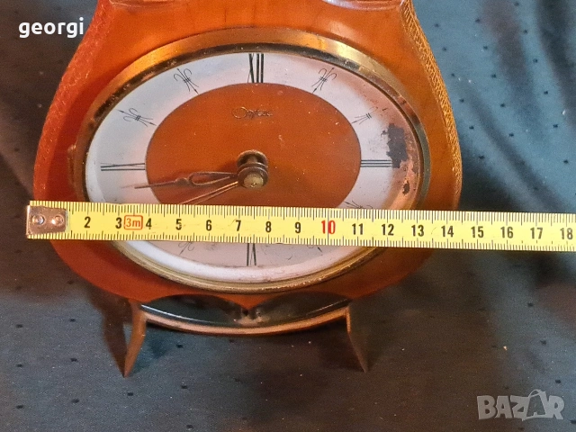 холандски настолен механичен часовник Orfac, снимка 9 - Други - 55105332