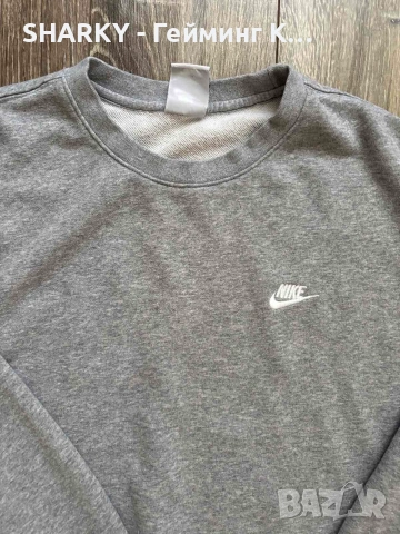 Сива Блуза Nike, снимка 2 - Суичъри - 55068890