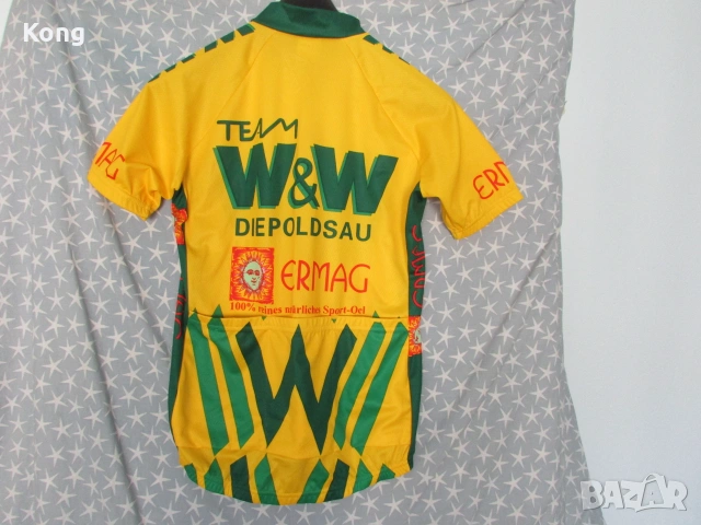 НОВО с етикети джърси CUORE Switzerland Diamond Gold Jersey Колоездене Santini SMS jersey, снимка 4 - Велосипеди - 55036108