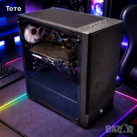 Продавам Геймърски компютър i7-6700/GTX 1660 Super/16GB DDR4/512GB NVMe/1TB HDD/500W НОВО захранване