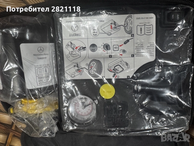 Компресор за гуми Mercedes , снимка 5 - Аксесоари и консумативи - 55093769