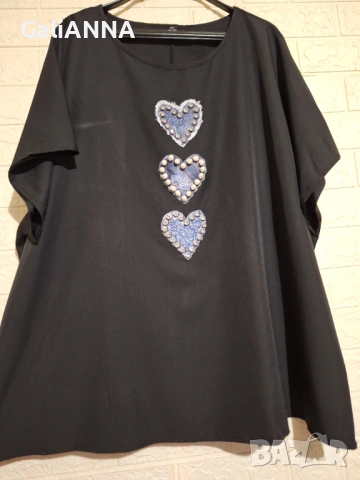 НОВА СТРАХОТНА ТУНИКА 4XL, снимка 4 - Туники - 54813898