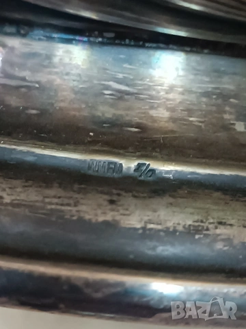 Посребрен лъжичник WMF , снимка 4 - Антикварни и старинни предмети - 54025109