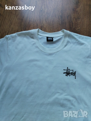 Stussy - страхотна мъжка тениска Л КАТО НОВА, снимка 5 - Тениски - 54334381