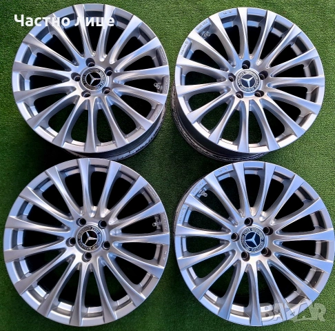 Продавам 4бр 18-ки джанти за Мерцедес GLC,W203,W204, W205,W211,212,W213,