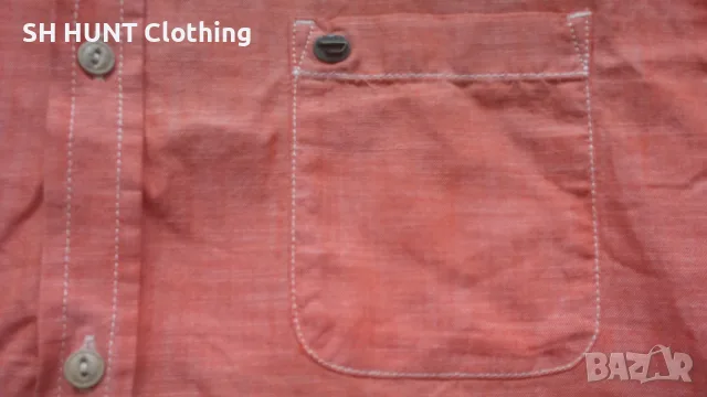 DIESEL Regilar Fit Coton Shirt Размер L мъжка памучна риза 9-69, снимка 3 - Ризи - 55494133