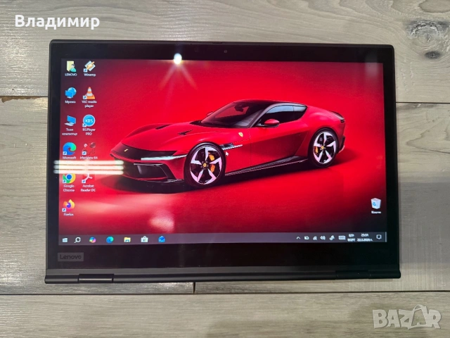 Lenovo ThinkPad X1-i7 8550u/16гб/500гб м.2 nvme/подсветка, снимка 8 - Лаптопи за работа - 53958265
