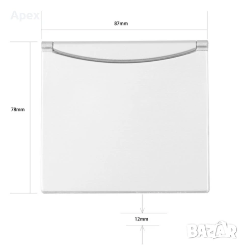 LED Часовник с Температура и Дата.Светещ Дигитален Будилник.ЛЕД Светещи Настолни Часовници.Будилници, снимка 4 - Други - 54174865