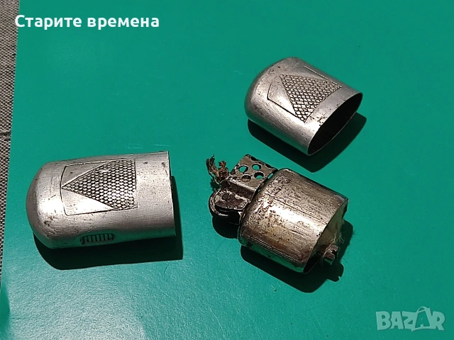 СТАРА ВОЙНИШКА АЛУМИНИЕВА ЗАПАЛКА , снимка 4 - Други ценни предмети - 54150703