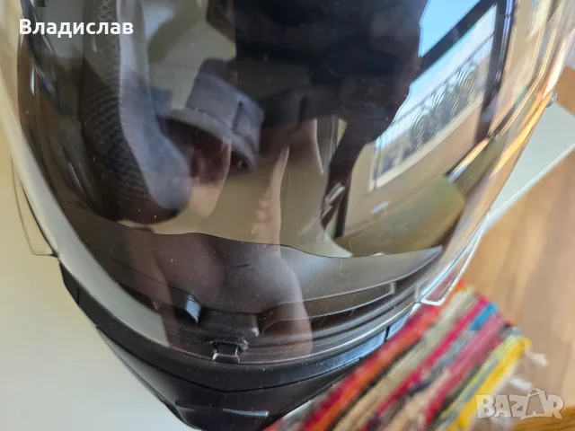Мото екип. Каска, якета естествена кожа, мотодънки и ръкавици, снимка 13 - Аксесоари и консумативи - 55529884