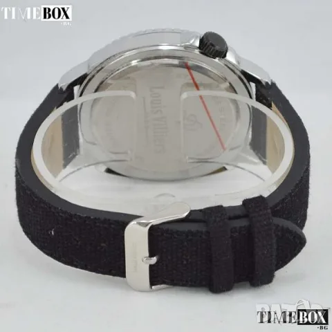 LOUIS VILLIERS Oversized LV1047 Black Leather, снимка 4 - Мъжки - 30517266