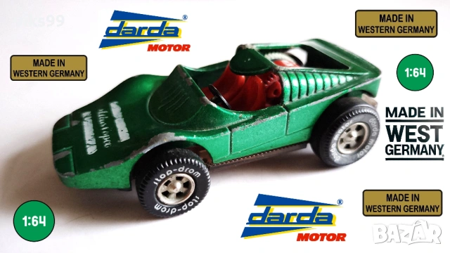 Darda Motor Car GT Serie 10 Made in West Germany