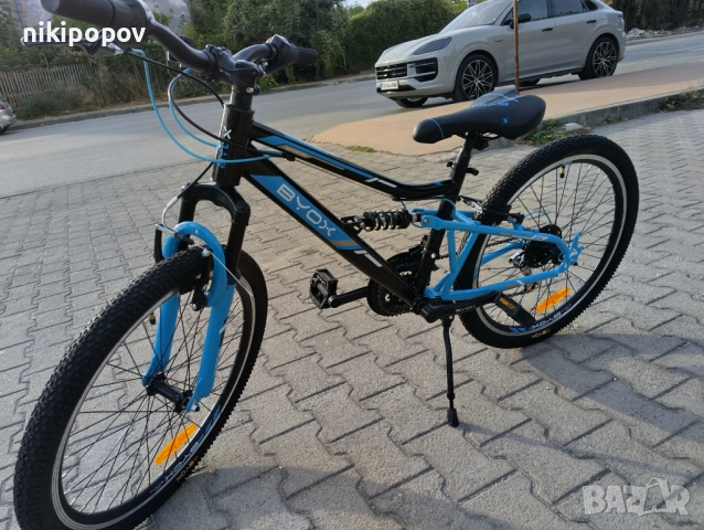 X Велосипед 24" ADVENTURA син, снимка 7 - Велосипеди - 54729533