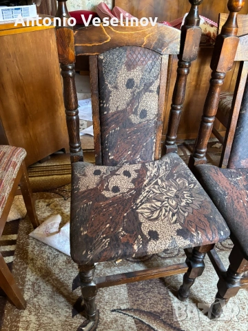 Дървени столове 3 броя, снимка 2 - Столове - 54304561