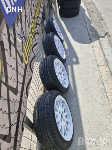 Джанти Intra 15 цола , 4х100 ,7j , et20 195/45/15 Bwm Vw Honda Opel, снимка 6 - Гуми и джанти - 54576489