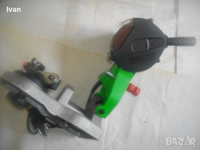 НОВА 85W ф104мм FLORABEST Немска оригинална ЕЛ. МАШИНА ЗА ЗАТОЧВАНЕ ТОЧЕНЕ НА ВЕРИГИ, снимка 17 - Други инструменти - 54046509